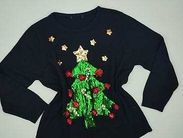bluzy appendage: Peacocks, Sweter damski, rozmiar XL — 1