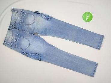 jeans clockhouse: Spodnie cargo damskie, rozmiar L — 3