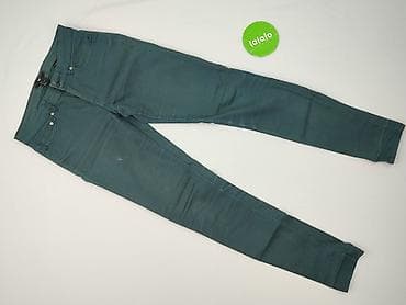 moda h: H&M, Material trousers for women, size S — 2