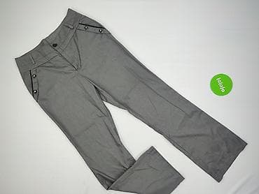 taupe: Spodnie materiałowe damskie, rozmiar M — 2
