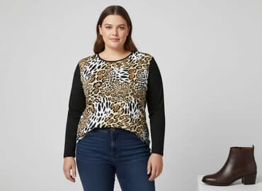 loft37 sandały: Blue Seven, Bluzka damska, rozmiar 7XL — 6