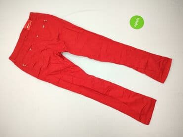 jeansy czerwone damskie: Cherry, Jeansy damskie, rozmiar XS — 3
