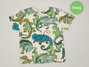 koszulka z napisem essa: T-shirt, H&M, 3-4 years, 104-110 cm, condition - Very good — 3