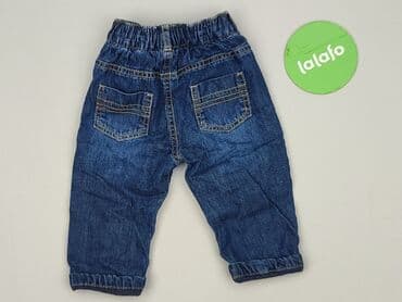 spodnie jeansowe niemowlęce: Spodnie jeansowe, George, 6-9 miesięcy, stan - Bardzo dobry — 3