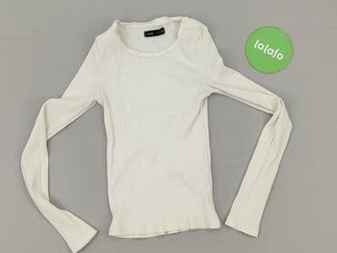 czarne bluzki dopasowana: Sinsay, Bluzka damska, rozmiar 2XS — 2