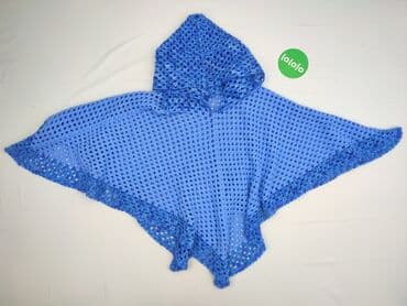 czy akryl jest dobry na sweter: Пончо жіноче, розмір One size — 2