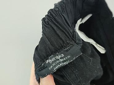 spodnie balloon pull and bear: Bershka, Spodnie cargo damskie, rozmiar S — 4