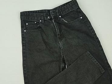 czarne botki ccc: Sinsay, Jeansy damskie, rozmiar S — 1