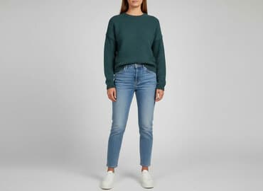 zielona bluzka sinsay: Sinsay, Sweter damski, rozmiar S — 6