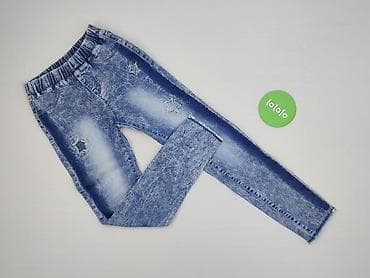 dresy missguided: Spodnie jeansowe, 12 lat, 146/152, stan - Bardzo dobry — 2