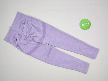 bibs purple: Legginsy Sportowe damskie, rozmiar M — 3