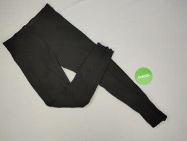 legginsy bawełniane z wysokim stanem: H&M, Leggings size M — 2