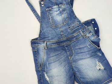 granatowe kombinezony: Reserved, Ogrodniczki damskie, rozmiar S — 1