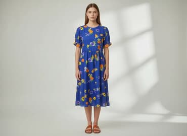 emoi sklep sukienki granat na wesele: Sukienka damska, rozmiar S — 5