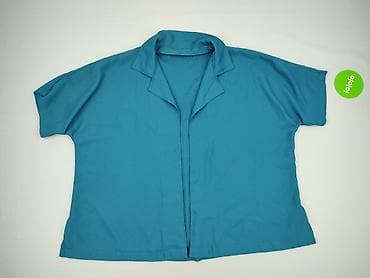 turkusowy: Narzutka damska, rozmiar One size — 2