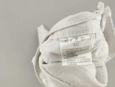 zalando białe jeansy damskie: Jeansy damskie, rozmiar L — 5