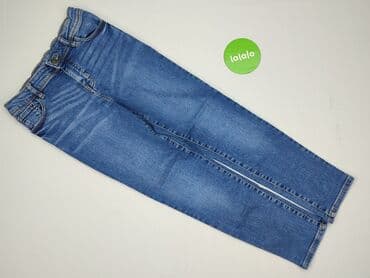 t shirt basic h m: Spodnie jeansowe, 11 lat, 140/146, stan - Bardzo dobry — 2