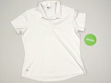 bytom biala koszula: Adidas, Damska koszulka polo, rozmiar L — 2