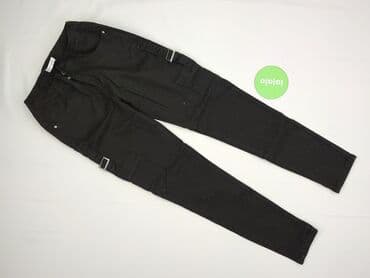 stadivarius cargo: SZACHOWNICA, Spodnie cargo damskie, S — 3