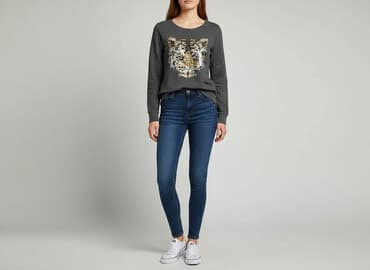 new yorker bluza z cekinami: Fresh Made, Bluza damska
, rozmiar L — 7