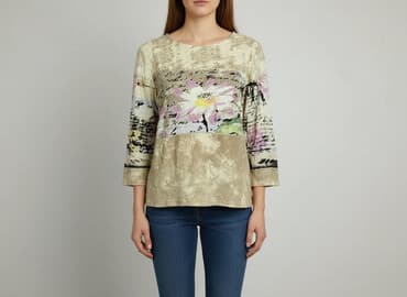 bluzka w kwiaty new yorker: Bluzka damska, rozmiar S — 6