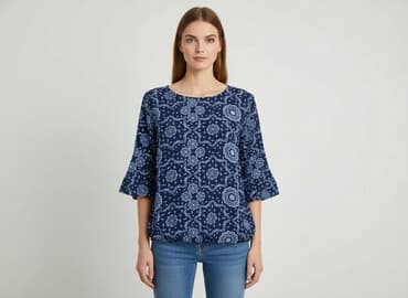 bluzka z rękawem 34: Women's blouse, size S — 1
