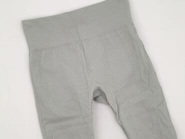 legginsy ocieplane prążkowane: Legginsy Sportowe damskie, rozmiar L — 1