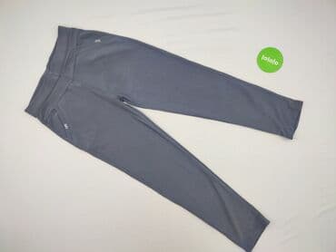 Women: Material trousers for women, size L (EU 40) — 2