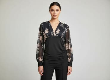 bluzki z kwiacistym wzorem: Imię, Bluzka damska, rozmiar S — 5
