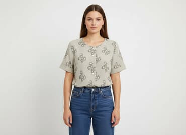 bluzka damska z kwiatem: Bluzka damska, rozmiar M — 5