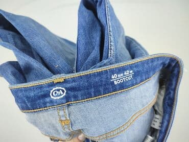 spodnie nabijane ćwiekami: Jeansy damskie, M — 5