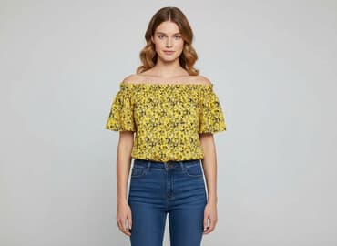 sukienka z karczkiem: Oasis, Bluzka damska, S — 6