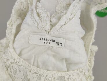 srebrne sukienki na imprezę: Reserved, Bluzka damska, rozmiar XS — 4
