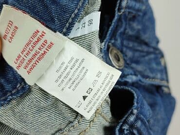 koszula w czerwone paski: Jeans, 2-3 years, 92/98, condition - Very good — 5