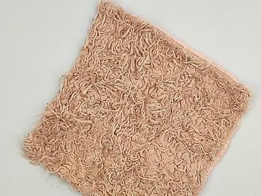 brown home decor: Poszewka na poduszkę dekoracyjną, kwadratowa, w kolorze beżowym/nude — 1