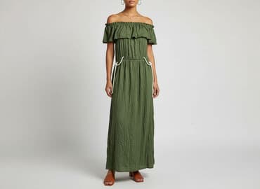 koszula nocna lniana: Sukienka damska, rozmiar S — 6