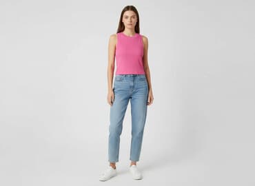 bluzki prazkowane: Sinsay, Top damski, rozmiar S — 6