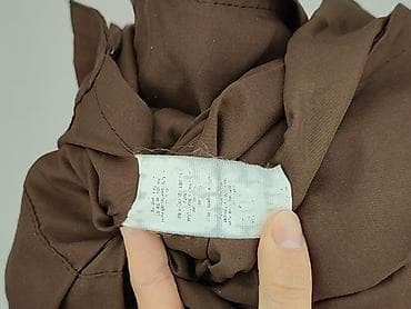 szklo: Zasłona na przelotkach – brązowa - Typ: zasłona panelowa z metalowymi — 4