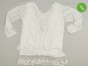 reserved biała bluzka z koronką: Women's blouse, size M — 3
