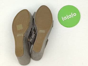 sukienka i sandały na koturnie: Sandały damskie, rozmiar 39 — 4