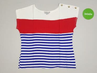 bluzka żółta w czarne paski: Peacocks, Bluzka damska, rozmiar L — 2