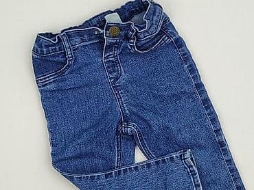koszula th: Spodnie jeansowe, H&M, 12-18 miesięcy, stan - Idealny — 1
