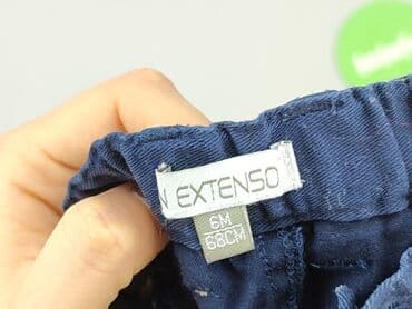 sukienka o kroju marynarki h: Baby material trousers, 6-9 months, 62-68 cm, Inextenso, condition - Good — 4