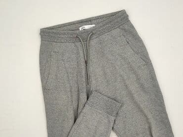 różowe spodnie dresowe: Zara, Sweatpants for women, size S (EU 36) — 1