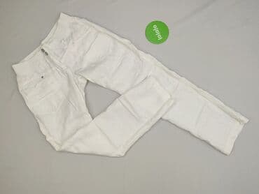 unisono spodnie lniane: Street One, Spodnie materiałowe damskie, rozmiar 2XS — 2