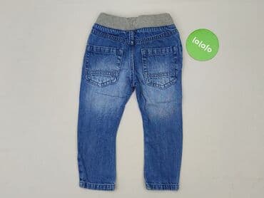 stradivarius spodnie materiałowe: Spodnie jeansowe, F&F, 2-3 lat, 98, stan - Bardzo dobry — 3