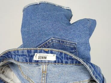 krótkie obcisła spódniczka: Denim, Women`s skirt, M — 4