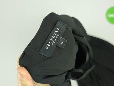 czarne sukienki trapezowe: Selected Femme, Sukienka damska, XS — 5