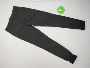 dżinsy czarne: Tom Rose, Spodnie materiałowe damskie, rozmiar S — 3