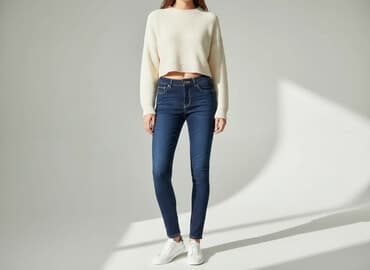 jeansy dla wysokich kobiet: Jeansy damskie, rozmiar 2XS — 7